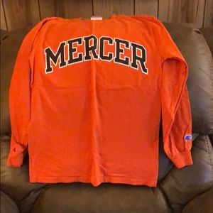 Mercer University long sleeved shirt